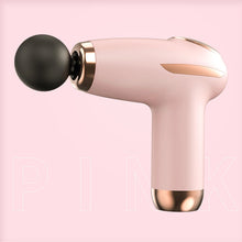Load image into Gallery viewer, Mini Pocket Massage Gun – Quiet, 4 Heads, USB-C