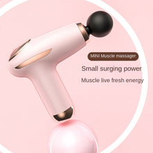 Load image into Gallery viewer, Mini Pocket Massage Gun – Quiet, 4 Heads, USB-C