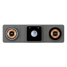 Load image into Gallery viewer, 3-in-1 Magnetic Foldable Charging Station – Transparent Design