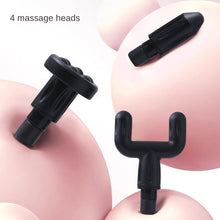 Load image into Gallery viewer, Mini Pocket Massage Gun – Quiet, 4 Heads, USB-C