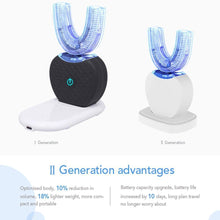 Load image into Gallery viewer, U-Shaped Automatic Electric Toothbrush – Hands-Free, 4 Modes, IPX7