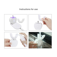 Load image into Gallery viewer, U-Shaped Automatic Electric Toothbrush – Hands-Free, 4 Modes, IPX7