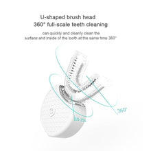 Load image into Gallery viewer, U-Shaped Automatic Electric Toothbrush – Hands-Free, 4 Modes, IPX7