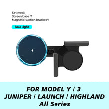 Load image into Gallery viewer, Tesla Magnetic Wireless Charging Phone Mount – Model 3, Y, S, X &amp; Cybertruck