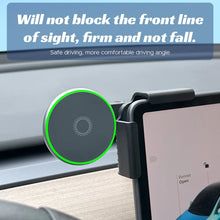 Load image into Gallery viewer, Tesla Magnetic Wireless Charging Phone Mount – Model 3, Y, S, X &amp; Cybertruck