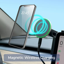 Load image into Gallery viewer, Tesla Magnetic Wireless Charging Phone Mount – Model 3, Y, S, X &amp; Cybertruck