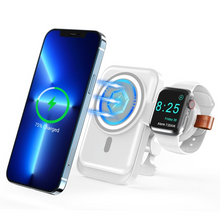 Load image into Gallery viewer, 2 in 1 Fast Magnetic Wireless Charger For Car Charging Holder