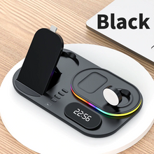 Load image into Gallery viewer, 30W Fast Wireless Charger 4 in 1 Qi Charging With Time Display