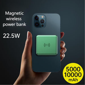 5000mAh Magnetic Wireless Quick Charger Power Bank For Apple iPhone , Mini PowerBank External auxiliary battery Newest