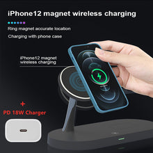 Load image into Gallery viewer, 3 in 1  Magnetic Wireless Charger Station / Holder for iPhone 14Plus/13/12Pro Max Charge fast for Apple Watch Airpods pro