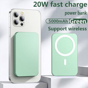 10000mAh Magnetic Wireless Mini PowerBank