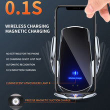 Load image into Gallery viewer, Fast Car Wireless Charger for iPhone / Samsung  with Sensor Infrared induction