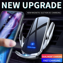 Load image into Gallery viewer, Fast Car Wireless Charger for iPhone / Samsung  with Sensor Infrared induction